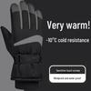Nanjiren Unisex Winter Fleece-Lined Ski & Cycling Touchscreen Gloves
