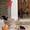 Party Decorations, 1 Pair Witch Legs Prop Halloween Decorations, Halloween Decoration With Red Shoes, Fake Legs For Haunted House, Indoor & Outdoor