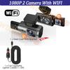 New Car Dvr 1080P Dash Cam for Car WIFI APP Control Recorder Video 2/3 Channel Front and Rear View Car Camera for Car Assecories