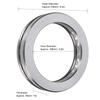 Axial Thrust Ball Bearing High Accuracy Plane Pressure Industrial Accessories 51120