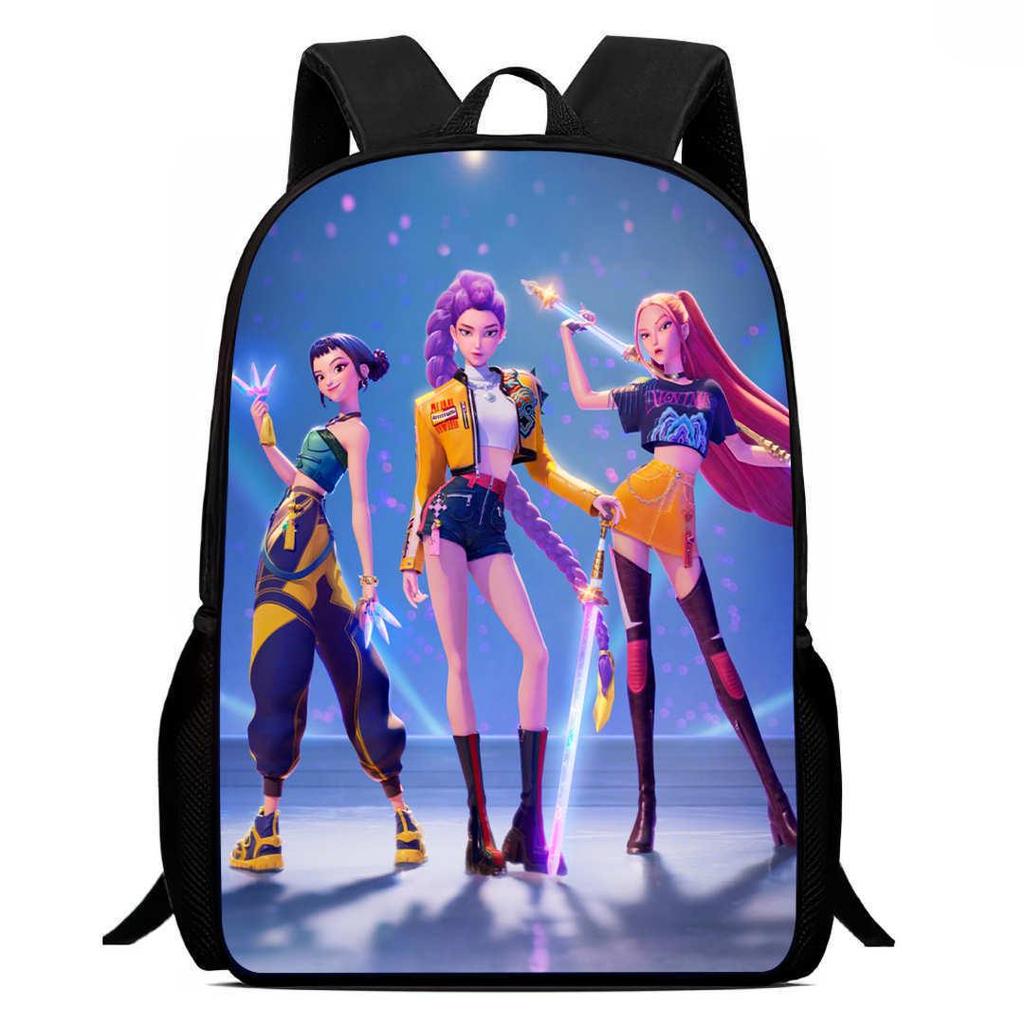 Kpop Demon Hunter Girl Group High-Definition Backpack - Lightweight & Casual Design