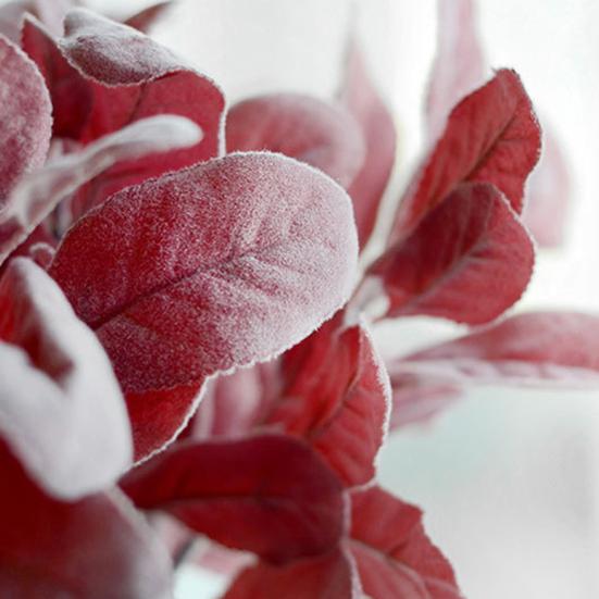 1Pc Artificial Plants Flower Rabbit Ear Leaf DIY Wedding Home Arrangement Wreath