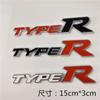 Suitable for Modified Metal Car Stickers TYPER Car Logo Civic Fit Lingpai Sprite XRV Binzhi Types
