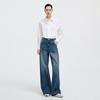 GIOVANNI VALENTINO Women's 2025 Wide-Leg Denim Pants