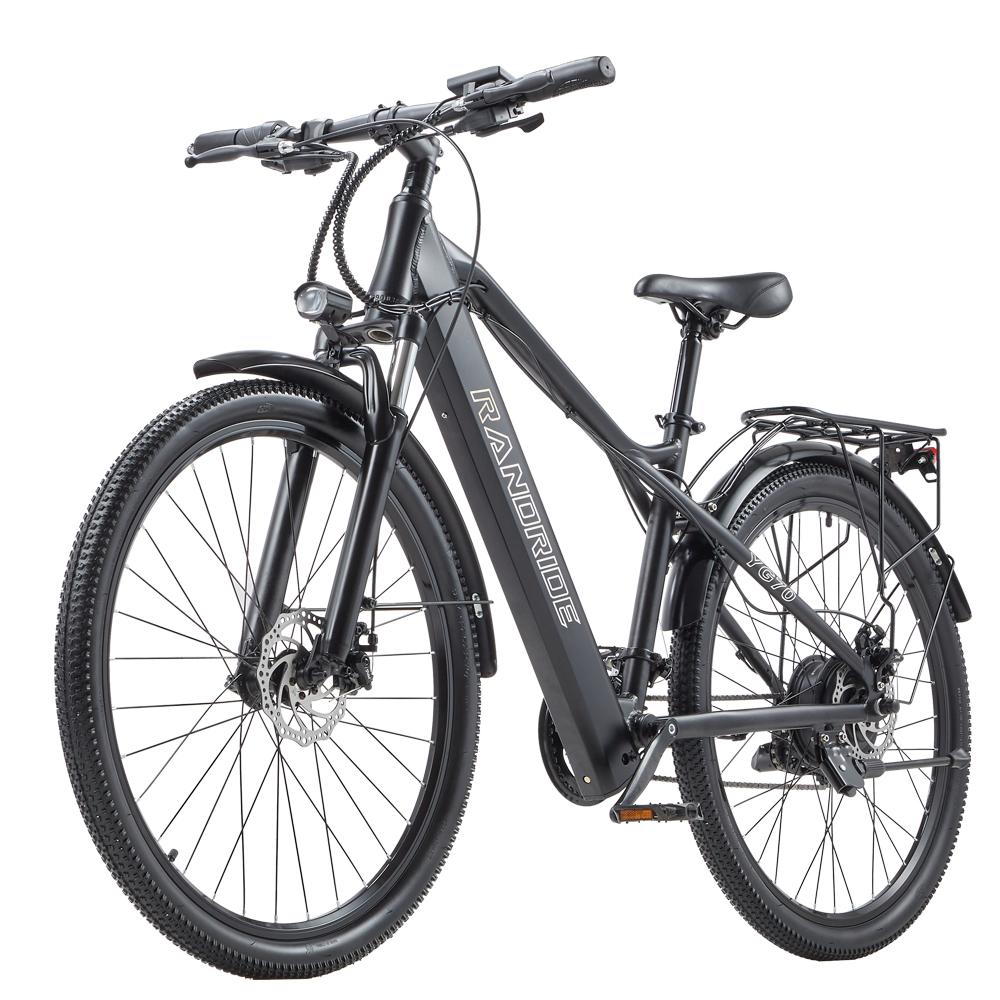 RANDRIDE YG70 Mountain Adult Electric Bicycle 1000W Motor 48V14Ah Battery Outooter Electric Bike 27.5 Inch Off-Road Tires Multi Terrain E- Bike