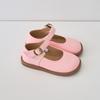 [BABYZZAM] Unisex Enamel Flat Pink, A026, 7000026536, Popular Korean Shoes