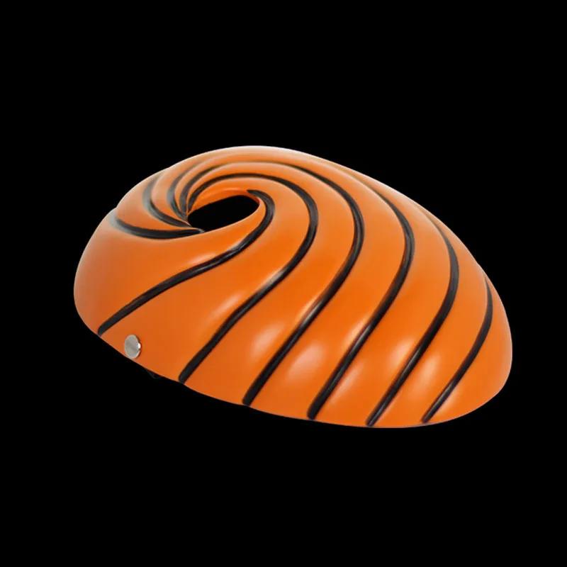 Japan Anime Cartoons Unisex Tobi Obito Akatsuki Ninja Madara Masquerade Cosplay Full Face Resin Party Mask Mask
