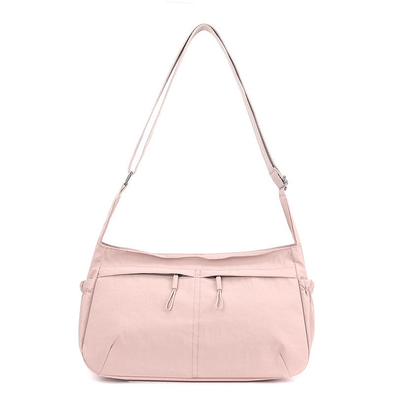 New Fashionable Large-capacity Messenger Bag Trendy Versatile Waterproof Nylon Bag Women's Simple Shoulder Bag