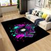 3D Creative Music Cartoon Area Rug Large,Carpet Rug for Living Room Bedroom Sofa Doormat Decoration,kids Play Non-slip Floor Mat