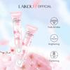 LAIKOU Sakura Eye Serum Eye Roller Massage Hyaluronic Acid Skin Care Eye Bags Cream Moisturizing Dark Circles 15ml