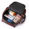 Backpack Women's Bag Fashion Large Capacity Retro Soft Leather Women's Backpack