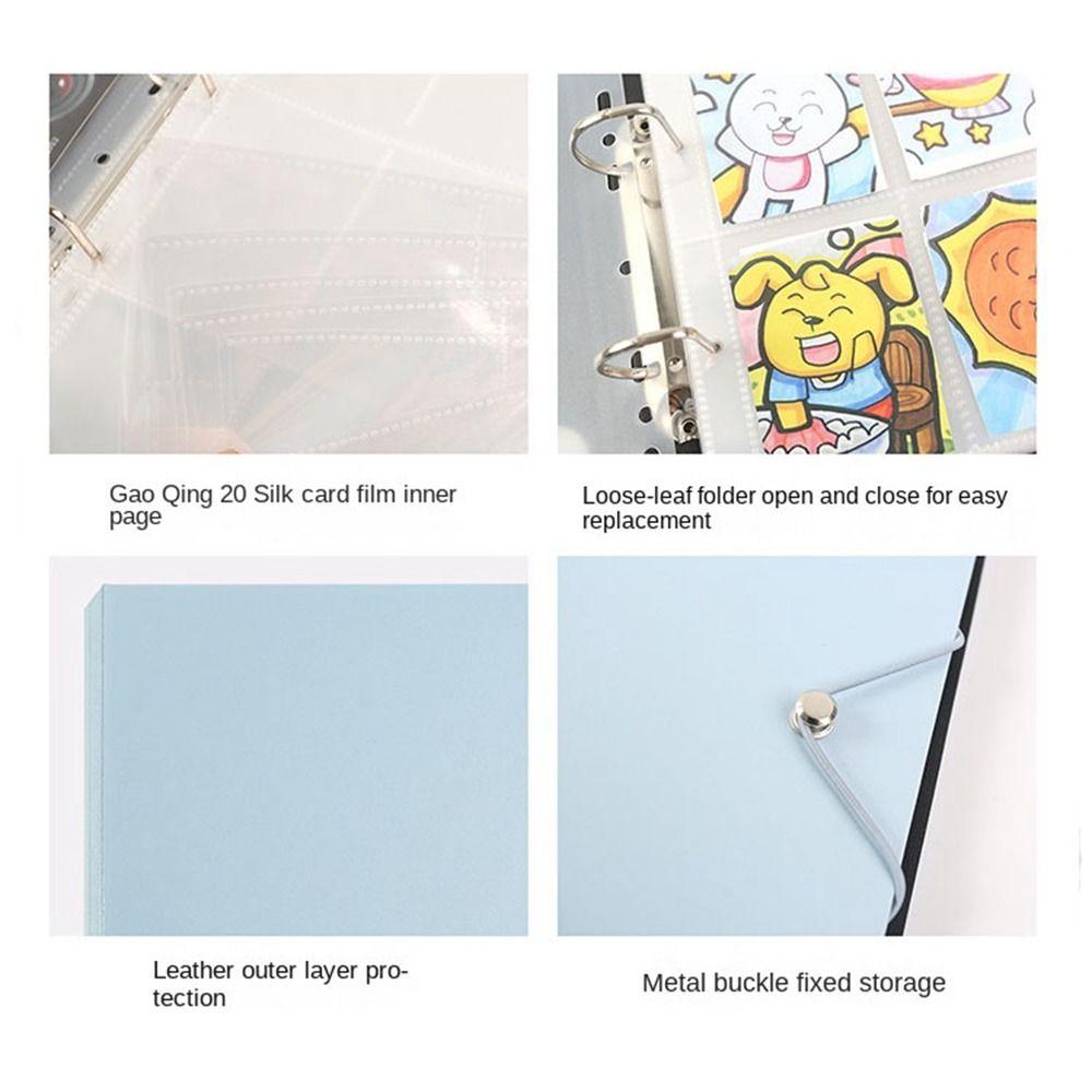 PP Photocard Binder New Stationery A5 Photo Collect Card Storage Card Storage Album Card