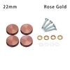 Hardware Decoration Screw Covers Mirror Fasteners Screws Decorative Cap Mirror Fixing Nails