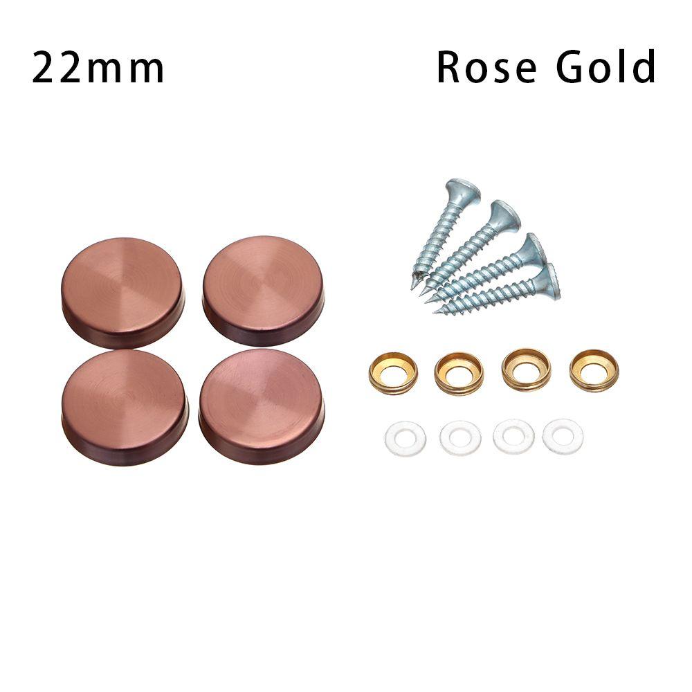 Hardware Decoration Screw Covers Mirror Fasteners Screws Decorative Cap Mirror Fixing Nails