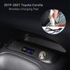 Wireless Charger for Toyota Corolla 2019-2023,Dashboard 15W Wireless Charger Pad,Belt QC 3.0 USB Fast Charging Port,Car Charge Box Suitable for