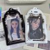 Binder Photocards Holder Mobile Phone Shape Acrylic Photo Frame Supplies Poca Holder Idol Picture Protector Stationery Supplies