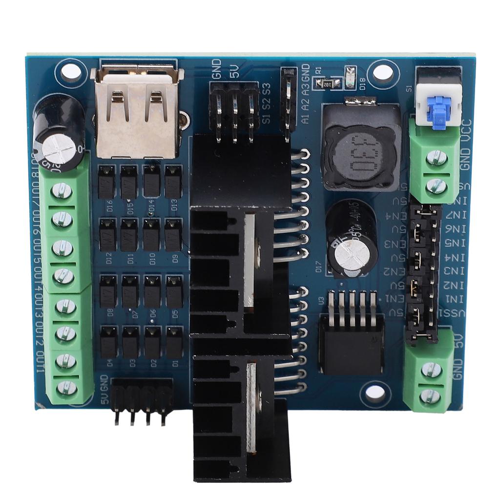 L298N Driver Module 4‑Channel Smart Auto Motor Driving Board Electronic Component