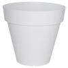 Flower Pot - RIVIERA - Soleilla Round - 49 X 45cm - White