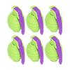 6pcs Kids Toy Hand Grenades Pretend Role Play Plastic Grenades Toys with Realistic Sound Effects