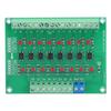 Optical Isolation Module 24V To 5V 8 Channel Optocoupler PLC Signal Converter Board