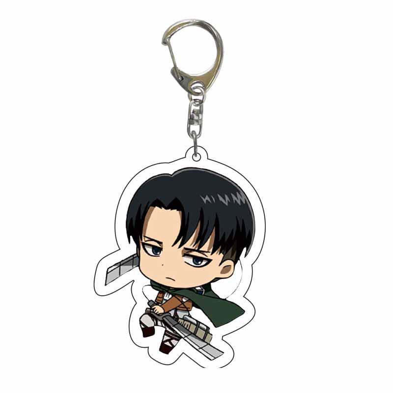 Attack On Titan Acrylic Keychain Pendant - Creative Anime Jewelry Gift