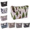 Canvas Wash Pouch Portable Multi-function Cosmetic Organizer Toiletry Case Makeup Bag Storage Bag