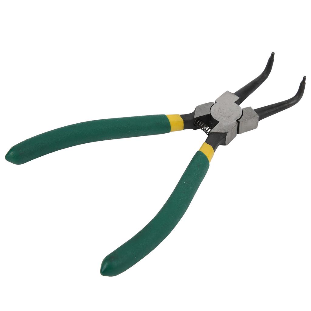 Circlip Pliers Bent Internal Pliers Tool Steel Spring Loaded Handle Snap Ring Pliers Hand Tool
