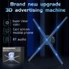 3D Hologram Projector Advertising Display Fan Wall-mounted Player 3D Naked Eye 2K HD LED Photo