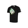 Graphic Print Sports Crew Neck T-Shirt Men Tops Black 532612-01