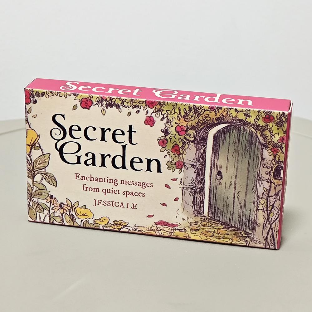Secret Garden 40 Charming Cards 10.5*6cm Contains Small Signs and Encouragement Imbued with Magic From The Garden