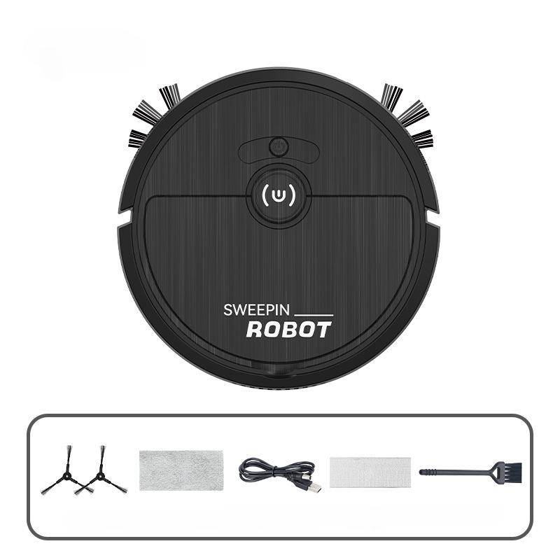 Intelligent Sweeping Robot Home Three-in-one Cleaning Machine USB Rechargeable Smart Vacuum Cleaner