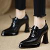 Fashion Women's Single Shoes High Quality Thick Sole Pointed Strap Waterproof Platform Fashion All Comfortable Non-slip Breathable