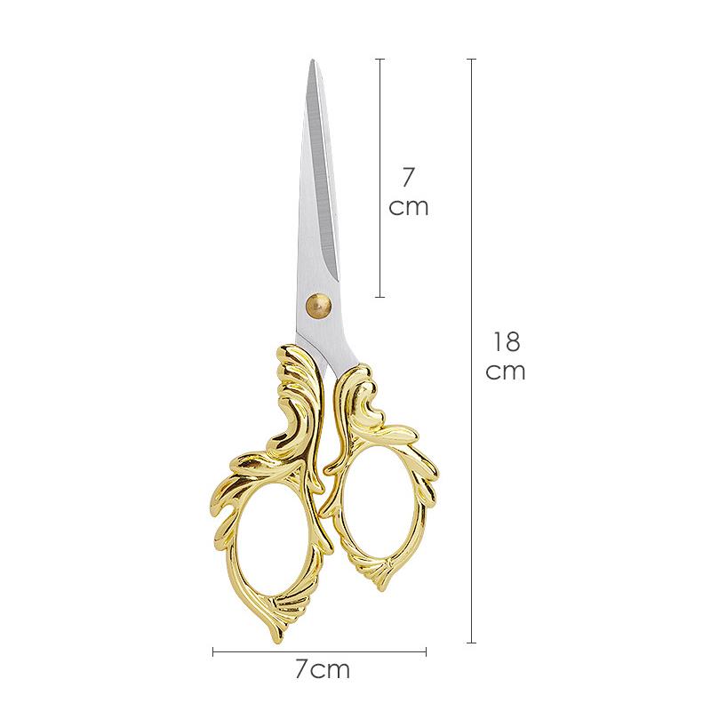 Professional Tailor Scissors Vintage Sewing Scissors Stainless Steel Tailor Shears For Fabric Clothes Needlework Cutter DIY Tool