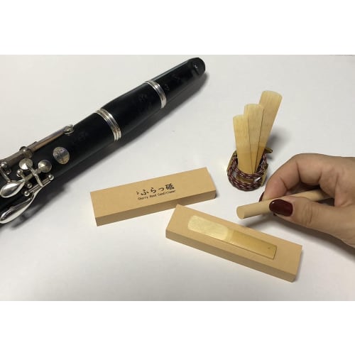 Brillante Cherry Reed Conditioner Stick for Oboe, Bassoon, Clarinet, Saxophone, and Flattening (M 100 X 9.5mm)