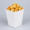 10Pcs/Set Disposable Pure Mini Paper Popcorn Box Snack Candy Box Gift For Wedding Birthday Party Treat Supplies