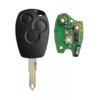 3 Button Blank Remote Key Compatible with OPEL VIVARO, DACIA SANDERO, DUSTER, LOGAN, NISSAN PRIMASTAR, KUBISTAR