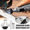 Chainsaw Sharpener Accessories Adjustable Easy To Use Chainsaw Sharpening Attachment Kit Home Gardening Tools