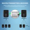 2.4GHz Wireless Earphone Monitor Receiver Rechargeable Receiver of Wireless Earphone Monitor System