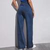 High Waist Wide-Leg Jeans for Women: Spring/Autumn Loose Fit, Slimming for Pear-Shaped Figures, 2025 Collection