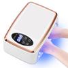 Newest Gel Nail NUYOLEITY Nail Light LED UV Light for Resin Compatible with All Gels 380W Curing Light with PU Hand Pillow Gel Nail Light 4 Step Timer