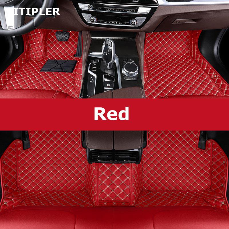 TITIPLER Custom Car Floor Mats For Peugeot 508 Saloon Auto Carpets Foot Coche Accessories