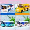 Inertia Bus Childrens Toy With Flashing Lights For Playroom Gift And Learning