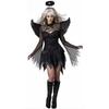 Source Halloween Costume Demon Cosplay Bad Witch Black Angel Wings Muse Skirt