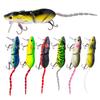 7Pcs 8CM/15.3G Mouse Lure with Hook 2-Sections Long Casting Bionic Rat Hard