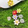 Magnetic Golf Ball Marker with Hat Clip Flower Shape Golf Ball Marker