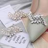 Removable Shoe Buckle Decorations: Versatile High-Heel Accessories with Metal Clips for Weddings