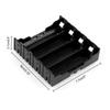 ABS 18650 Battery Storage Case 4X High Quality DIY Battery Box 4 Slot Batteries Container