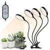 USB Plant Grow Light 1 Sunlight Full Spectrum Adjustable Desktop Clamp Growing Lamp for Indoor Plants 5 Dimmable Levels