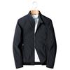 Jacket Men's Autumn and Winter Business Casual Stand-Up Collar Plus Size Fat Men's Jacket