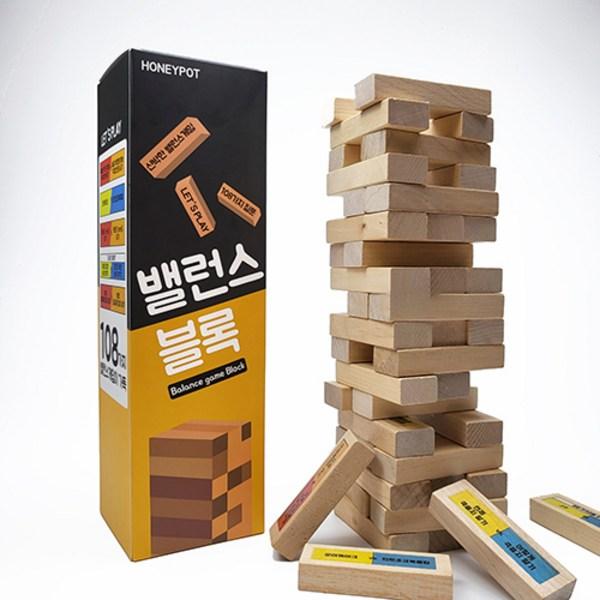 Funny Board Game Balance Game Block, Korea Representative Board Game